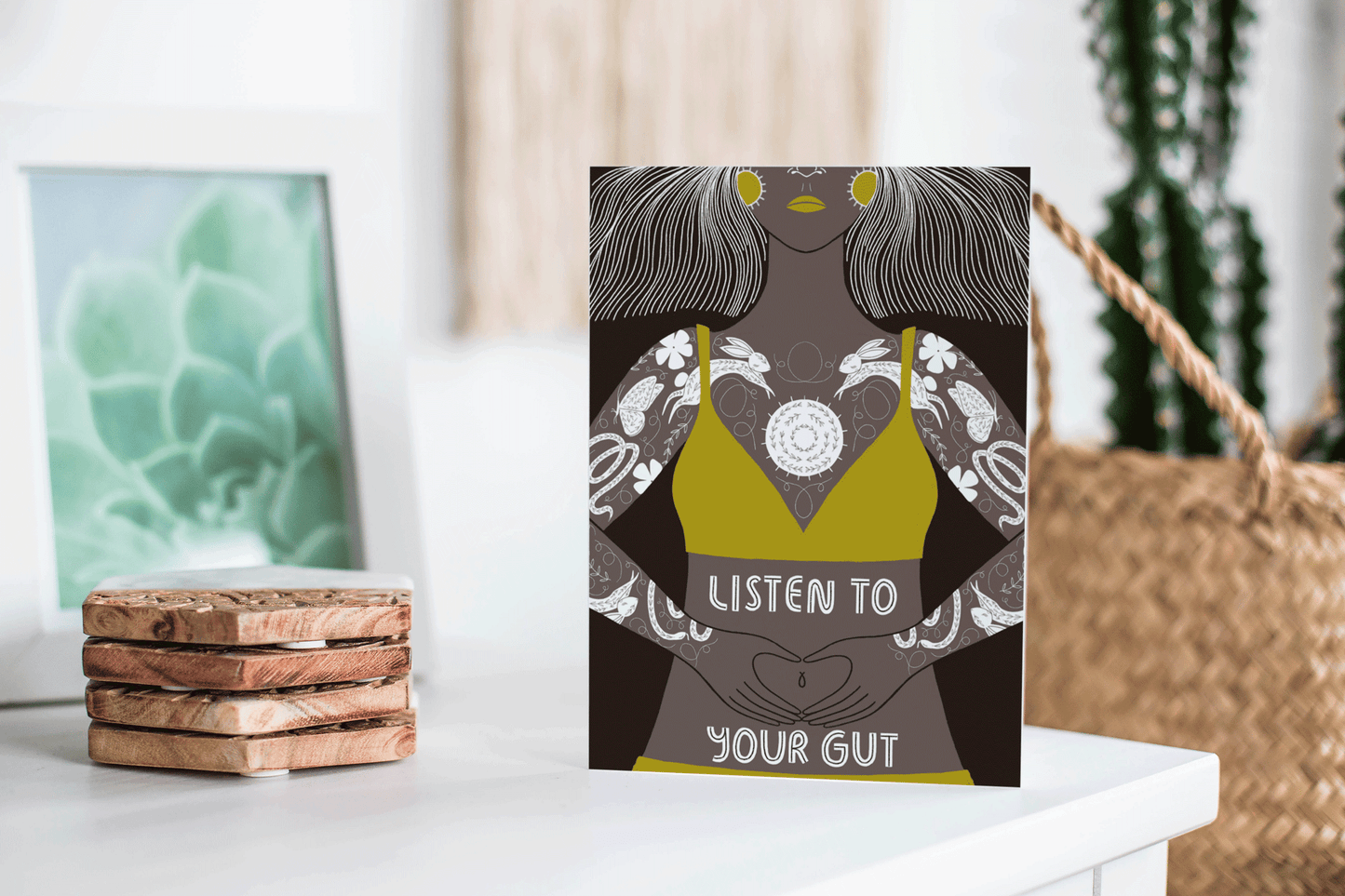 "Listen to Your Gut" Card