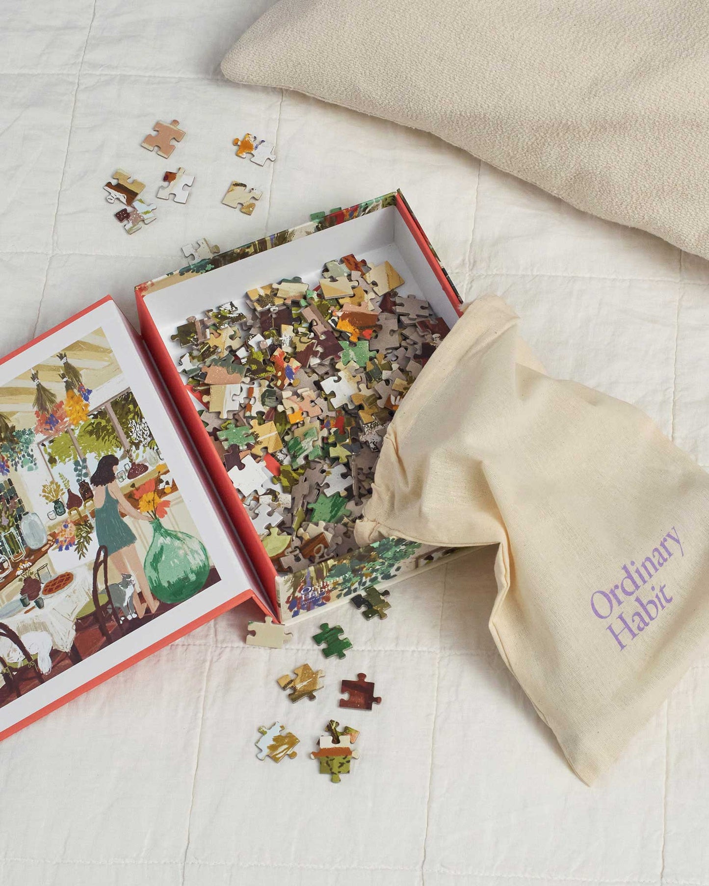 "Home Flowering" 500-Piece Puzzle