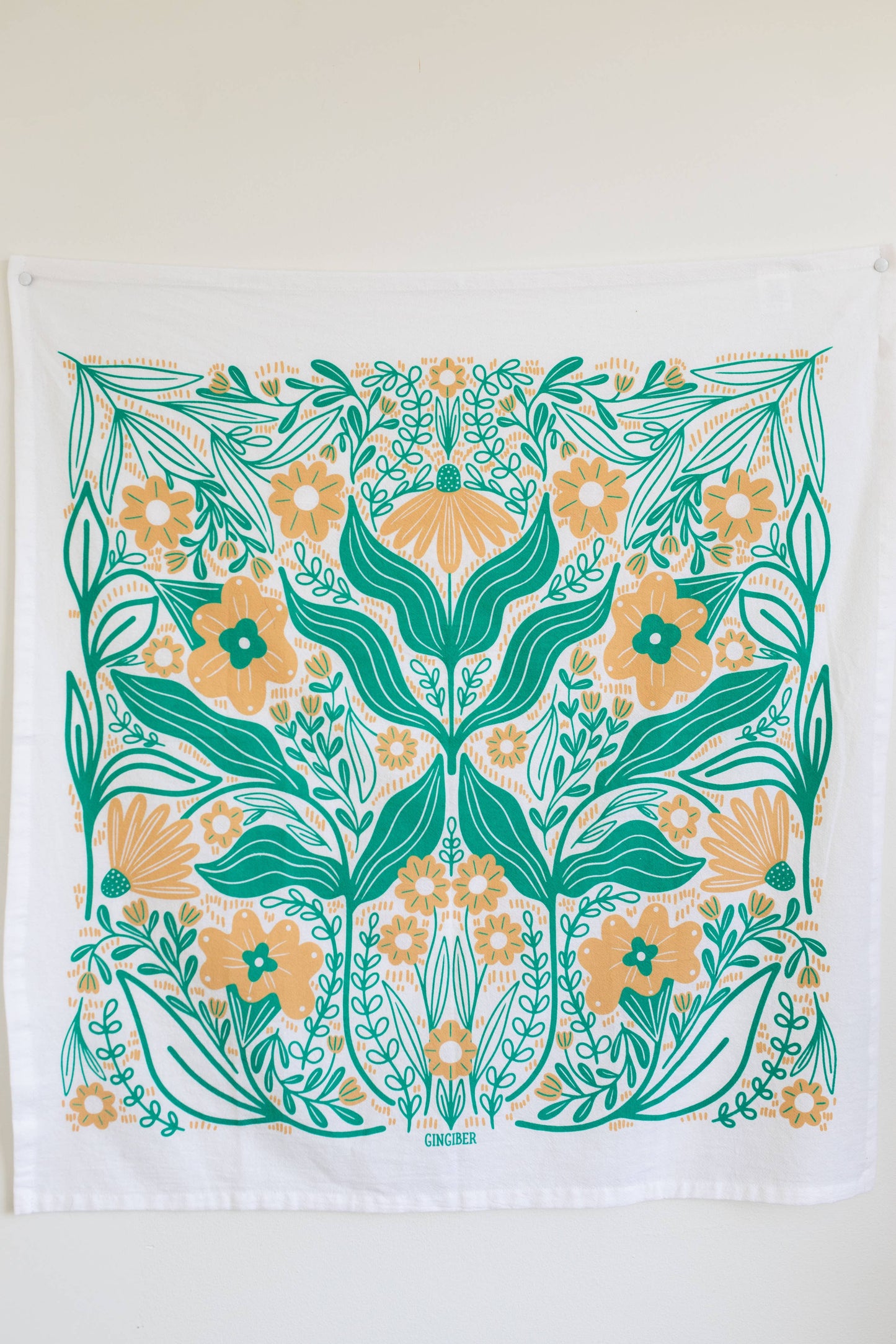 Meadow Print Tea Towel