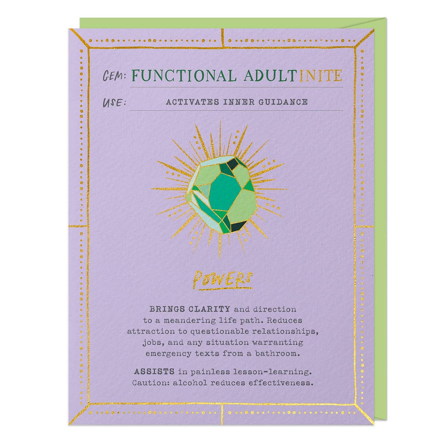 Functional Adult Friendship Card