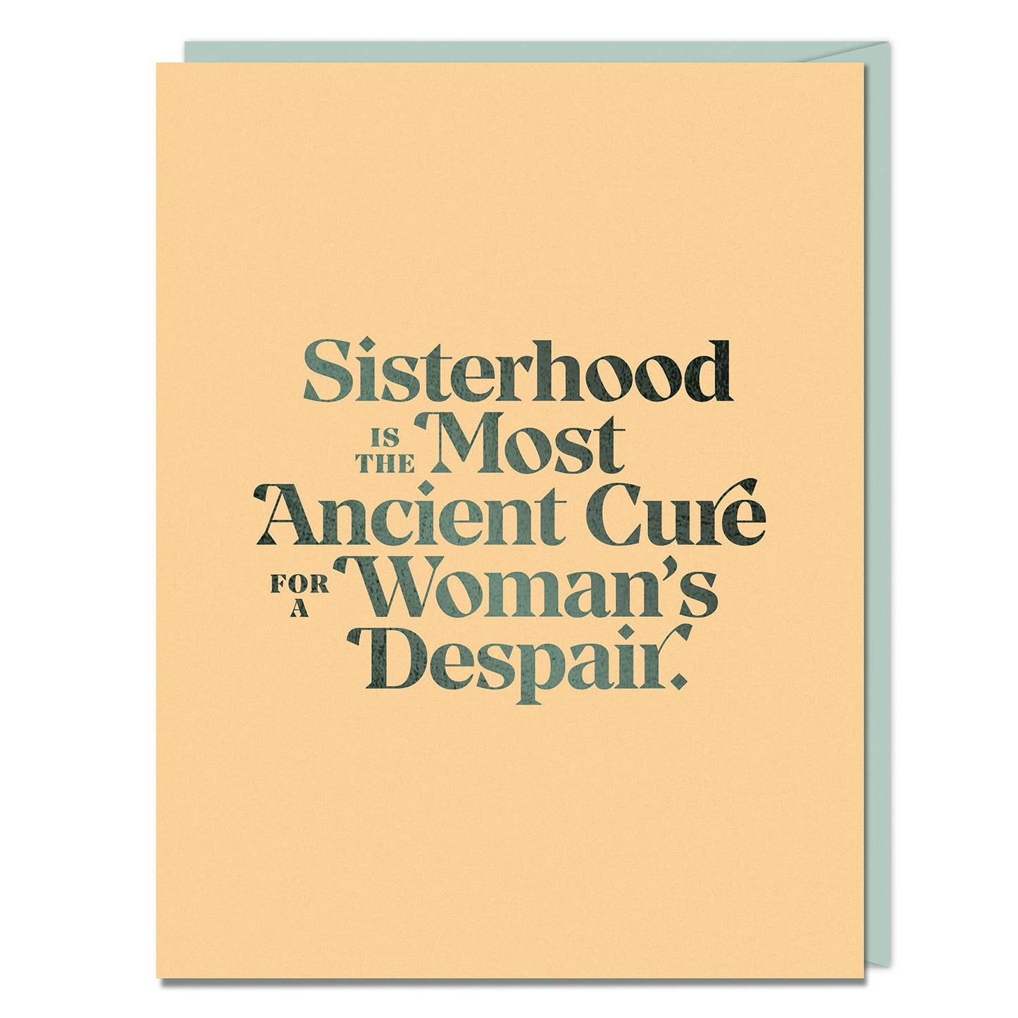 Elizabeth Gilbert "Sisterhood" Encouragement Card