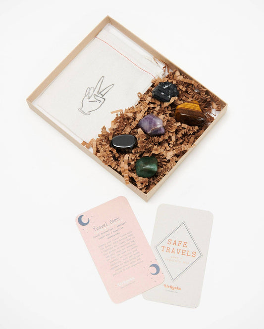 SAFE TRAVELS Gems + Crystals Set