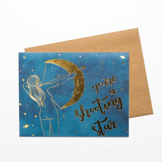 "You are a Shooting Star" Goldfoil Card