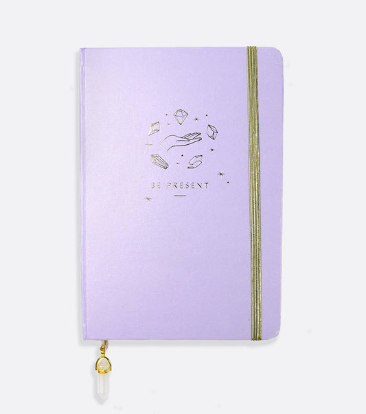 Elevated Crystals Hard-Bound Journal