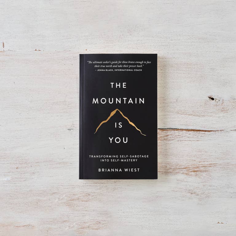 "The Mountain Is You" Book